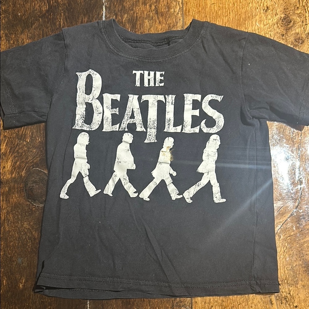 The Beatles Black Kids T-Shirt size unknown I’m guessing around 6 or 6x